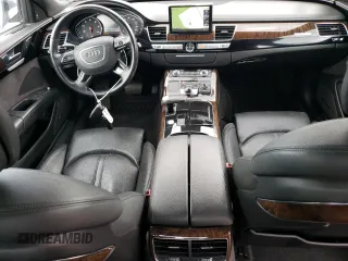 2013 Audi A8 3.0L with VIN WAURGAFD2DN026253, listed as a Copart auction lot 55476795 with 133,083 mi miles and Salvage title. Bid and sale history available at DreamBid. Image 8.
