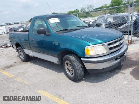 1997 Ford F-150 with VIN 1FTDF1722VNB40056, listed as a IAAI auction lot 42502044 with 155,836 mi miles and . Bid and sale history available at DreamBid. Image 1.