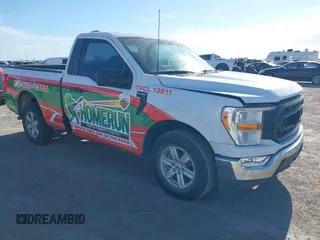 2022 Ford F-150 XL with VIN 1FTMF1CB7NKE00166, listed as a IAAI auction lot 41420402 with 65,941 mi miles. Bid and sale history available at carsss.com. Image 1.