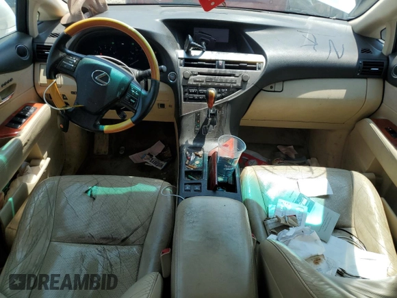 2010 Lexus RX 350 with VIN 2T2BK1BA7AC024703, listed as a Copart auction lot 51286455 with 175,231 mi miles and Non repairable. Bid and sale history available at DreamBid. Image 8.
