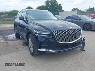 2024 Genesis GV80 z VIN KMUHBDSB8RU204289, wystawiony jako IAAI lot #42204994 z przebiegiem 24 280 mil mil oraz . Historia ofert i sprzedaży dostępna na DreamBid. Obrazek 1.