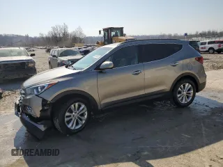 2018 Hyundai Santa Fe 2.0T z VIN 5XYZU4LA2JG555101, wystawiony jako Copart lot #48424535 z przebiegiem 115 435 mil mil oraz Szkoda całkowita • Salvage title. Historia ofert i sprzedaży dostępna na DreamBid. Obrazek 1.