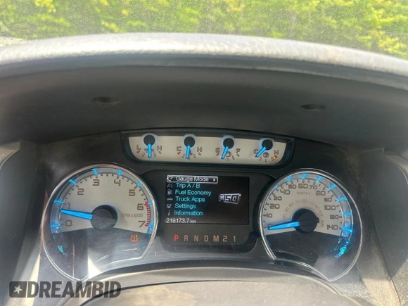 2012 Ford F-150 XL z VIN 1FTFW1ET2CFC43294, wystawiony jako Copart lot #62888775 z przebiegiem 219 173 mil mil oraz Czysty tytuł • Clean title. Historia ofert i sprzedaży dostępna na DreamBid. Obrazek 8.