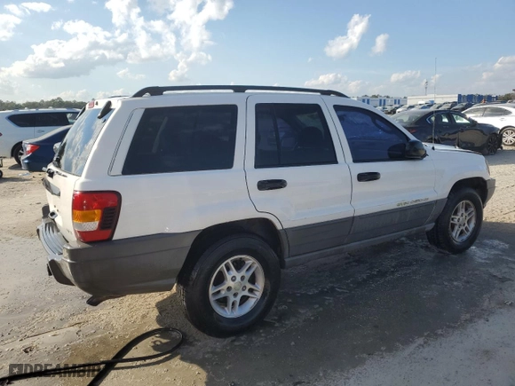 2002 Jeep Grand Cherokee Laredo with VIN 1J4GW48N02C205818, listed as a Copart auction lot 44737205 with 136,030 mi miles and Salvage Title. Bid and sale history available at carsss.com. Image 3.