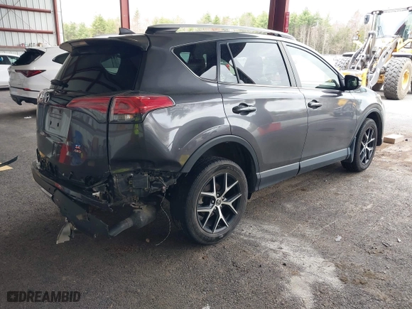 2016 Toyota RAV4 SE with VIN JTMJFREV7GJ072488, listed as a IAAI auction lot 42031254 with 106,901 mi miles. Bid and sale history available at carsss.com. Image 4.