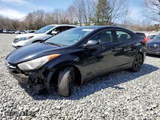 2012 Hyundai Elantra GLS PZEV with VIN 5NPDH4AE5CH129791, listed as a Copart auction lot 53077695 with 143,711 mi miles and Clean Title. Bid and sale history available at carsss.com. Image 1.