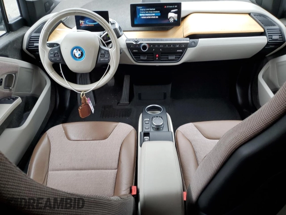 2019 BMW i3 with VIN WBY8P4C54K7D09611, listed as a Copart auction lot 48233235 with 59,853 mi miles and Salvage Title. Bid and sale history available at carsss.com. Image 8.
