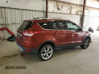 2014 Ford Escape Titanium with VIN 1FMCU9J90EUB52021, listed as a Copart auction lot 51445755 with 122,471 mi miles and Salvage Title. Bid and sale history available at DreamBid. Image 3.