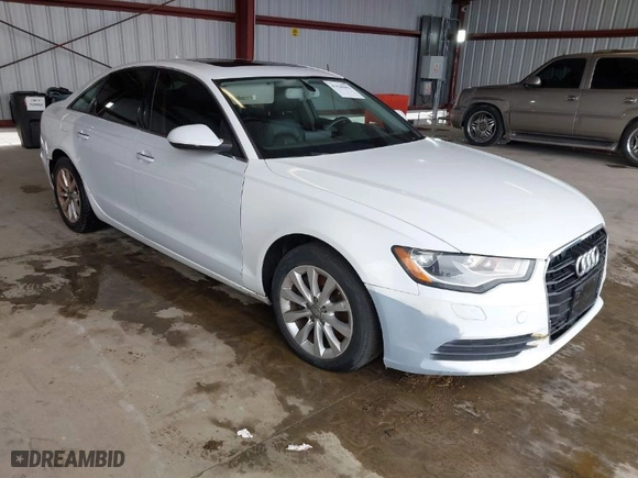 2014 Audi A6 2.0T Premium with VIN WAUCFAFC4EN083734, listed as a IAAI auction lot 41620442 with 116,508 mi miles. Bid and sale history available at carsss.com. Image 1.