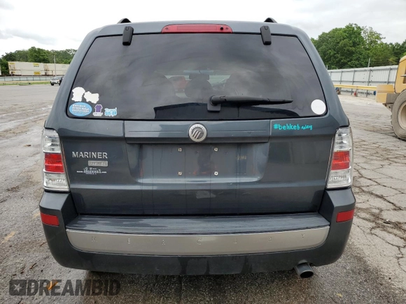 2009 Mercury Mariner Premier with VIN 4M2CU877X9KJ17955, listed as a Copart auction lot 56878845 with 165,626 mi miles and Salvage title. Bid and sale history available at DreamBid. Image 6.