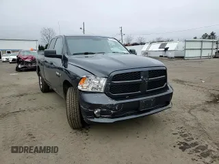 2018 Ram 1500 Express with VIN 1C6RR7FG9JS221779, listed as a Copart auction lot 85546044 with 97,391 mi miles and Salvage Title. Bid and sale history available at carsss.com. Image 11.