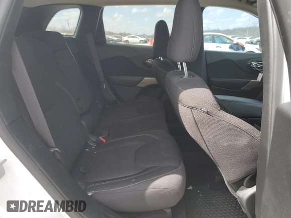 2017 Jeep Cherokee Latitude with VIN 1C4PJLCS6HD214568, listed as a Copart auction lot 47481225 with 106,499 mi miles and Salvage Title. Bid and sale history available at carsss.com. Image 10.