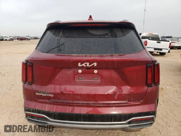 2023 Kia Sorento S with VIN 5XYRL4LC6PG226575, listed as a Copart auction lot 44684815 with Not provided miles and Salvage title. Bid and sale history available at DreamBid. Image 6.