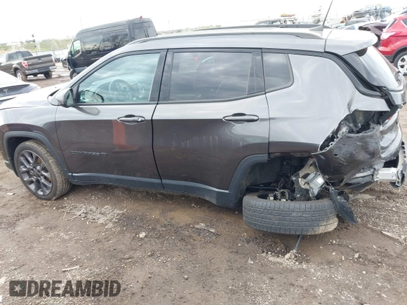 2021 Jeep Compass 80th Anniversary with VIN 3C4NJDEB7MT535498, listed as a IAAI auction lot 41924032 with 44,278 mi miles and . Bid and sale history available at DreamBid. Image 14.