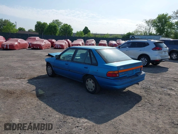 1994 Ford Escort z VIN 1FARP14J1RW244851, wystawiony jako IAAI lot #42157786 z przebiegiem 73 095 mil mil oraz . Historia ofert i sprzedaży dostępna na DreamBid. Obrazek 3.