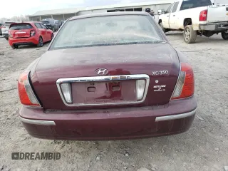2005 Hyundai XG with VIN KMHFU45E35A376764, listed as a Copart auction lot 44053935 with 186,767 mi miles and Salvage Title. Bid and sale history available at carsss.com. Image 6.
