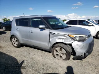 2015 Kia Soul with VIN KNDJN2A26F7812453, listed as a Copart auction lot 51675525 with 42,676 mi miles and Salvage Title. Bid and sale history available at carsss.com. Image 4.