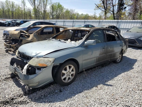 2001 Toyota Avalon XL w/Bucket Seats with VIN 4T1BF28B01U184323, listed as a Copart auction lot 45544095 with 211,653 mi miles and Salvage Title. Bid and sale history available at carsss.com. Image 1.