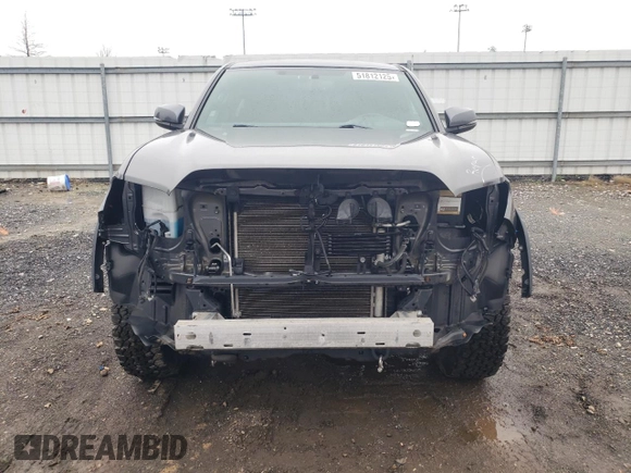 2017 Toyota Tacoma SR5 with VIN 3TMDZ5BN0HM021436, listed as a Copart auction lot 51812125 with 123,812 mi miles and Salvage Title. Bid and sale history available at carsss.com. Image 5.