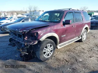 2006 Ford Explorer Eddie Bauer with VIN 1FMEU74E36ZA27363, listed as a IAAI auction lot 41975737 with 162,189 mi miles. Bid and sale history available at carsss.com. Image 16.
