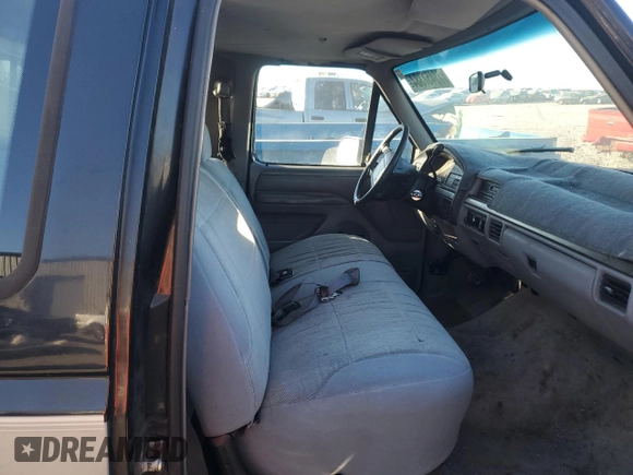 1995 Ford F-150 with VIN 1FTEX14N6SKB67175, listed as a Copart auction lot 73457384 with 292,677 mi miles and Salvage Title. Bid and sale history available at carsss.com. Image 10.