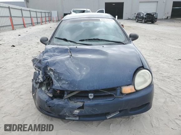 2002 Dodge Neon SE with VIN 1B3ES46C02D501704, listed as a Copart auction lot 83476794 with 187,860 mi miles and Salvage Title. Bid and sale history available at carsss.com. Image 5.