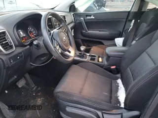 2020 Kia Sportage LX with VIN KNDPM3AC5L7680650, listed as a Copart auction lot 88234595 with 139,923 mi miles and Salvage Title. Bid and sale history available at carsss.com. Image 7.