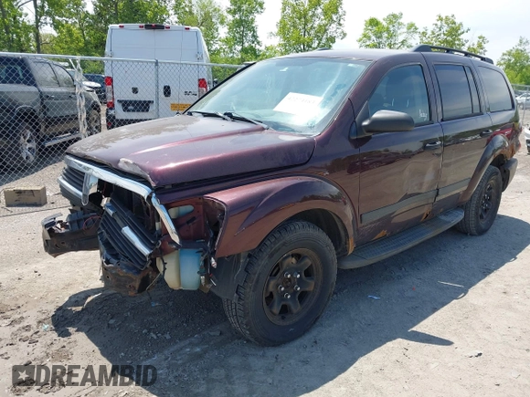 2005 Dodge Durango SXT with VIN 1D4HB38N15F574886, listed as a IAAI auction lot 42274183 with 224,122 mi miles and . Bid and sale history available at DreamBid. Image 18.