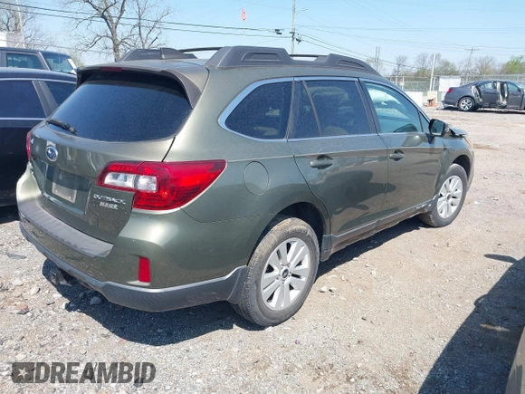 2017 Subaru Outback Premium with VIN 4S4BSAHC4H3362491, listed as a IAAI auction lot 41992622 with 72,116 mi miles and . Bid and sale history available at DreamBid. Image 4.