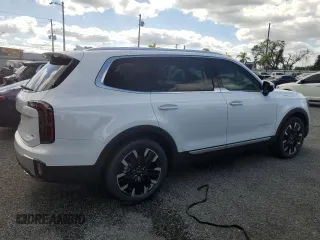 2024 Kia Telluride SX X-Line with VIN 5XYP5DGC2RG549861, listed as a Copart auction lot 81033054 with 24 mi miles and Salvage Title. Bid and sale history available at carsss.com. Image 3.
