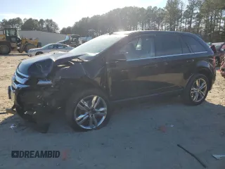 2013 Ford Edge Limited with VIN 2FMDK4KC2DBC10500, listed as a Copart auction lot 47245535 with 167,001 mi miles and Salvage Title. Bid and sale history available at carsss.com. Image 1.
