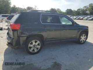 2011 GMC Terrain SLE-2 with VIN 2CTFLTEC6B6349491, listed as a Copart auction lot 53758005 with 216,190 mi miles and Salvage Title. Bid and sale history available at carsss.com. Image 3.