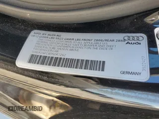 2013 Audi S6 Prestige with VIN WAUF2AFC8DN047262, listed as a Copart auction lot 71652804 with 142,609 mi miles and Salvage Title. Bid and sale history available at carsss.com. Image 13.