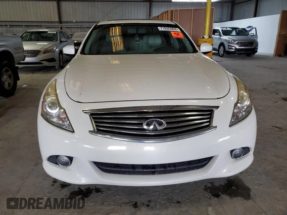 2015 Infiniti Q40 with VIN JN1CV6APXFM501091, listed as a Copart auction lot 71635964 with 0 mi miles and Salvage Title. Bid and sale history available at carsss.com. Image 5.