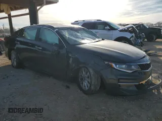 2016 Kia Optima LX with VIN 5XXGT4L37GG069425, listed as a Copart auction lot 46176795 with 135,950 mi miles and Salvage Title. Bid and sale history available at carsss.com. Image 4.