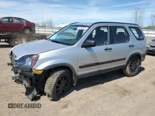 2004 Honda CR-V LX with VIN JHLRD78444C056316, listed as a Copart auction lot 54150875 with 196,940 mi miles and Salvage Title. Bid and sale history available at carsss.com. Image 1.