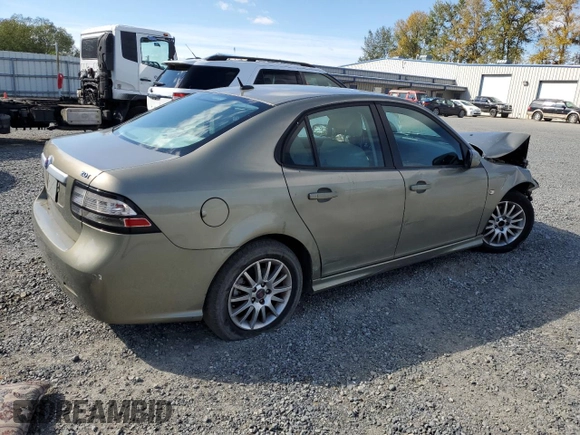 2008 Saab 9-3 with VIN YS3FB49Y681114152, listed as a Copart auction lot 71804154 with 106,570 mi miles and Salvage Title. Bid and sale history available at carsss.com. Image 3.