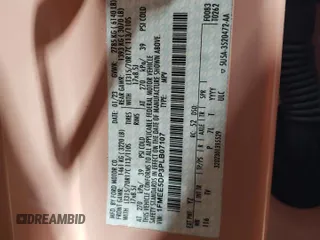 2023 Ford Bronco z VIN 1FMEE5DP3PLB07107, wystawiony jako Copart lot #50701115 z przebiegiem 12 807 mil mil oraz Szkoda całkowita • Salvage title. Historia ofert i sprzedaży dostępna na DreamBid. Obrazek 14.