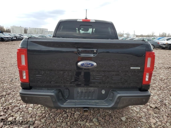 2019 Ford Ranger XL with VIN 1FTER4FH3KLA61019, listed as a Copart auction lot 53986625 with 51,639 mi miles and Salvage Title. Bid and sale history available at carsss.com. Image 6.