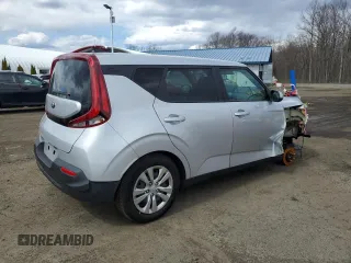 2020 Kia Soul LX with VIN KNDJ23AU5L7046940, listed as a Copart auction lot 50533775 with 16,667 mi miles and Salvage Title. Bid and sale history available at carsss.com. Image 3.