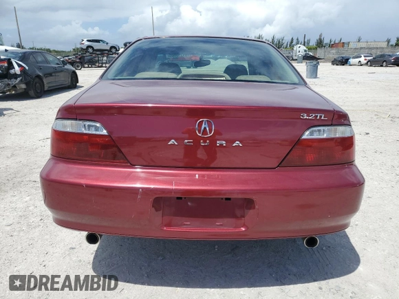 2003 Acura TL with VIN 19UUA56683A088576, listed as a Copart auction lot 51753005 with 255,529 mi miles and Salvage Title. Bid and sale history available at carsss.com. Image 6.