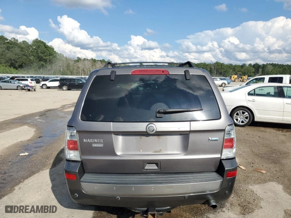 2010 Mercury Mariner Premier with VIN 4M2CN8HG5AKJ00531, listed as a Copart auction lot 68167794 with 184,969 mi miles and Salvage Title. Bid and sale history available at carsss.com. Image 6.