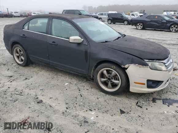 2011 Ford Fusion SE with VIN 3FAHP0HA4BR202263, listed as a Copart auction lot 45196805 with 246,140 mi miles and Salvage Title. Bid and sale history available at carsss.com. Image 4.