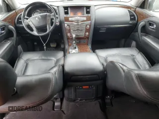 2017 Nissan Armada SL with VIN JN8AY2ND6H9007843, listed as a Copart auction lot 45537635 with 145,579 mi miles and Clean Title. Bid and sale history available at carsss.com. Image 8.