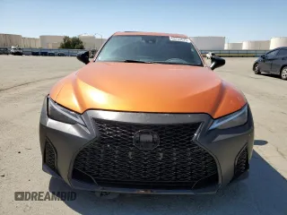 2021 Lexus IS 350 F Sport with VIN JTHGZ1B22M5048535, listed as a Copart auction lot 53753575 with 40,715 mi miles and Salvage title. Bid and sale history available at DreamBid. Image 5.