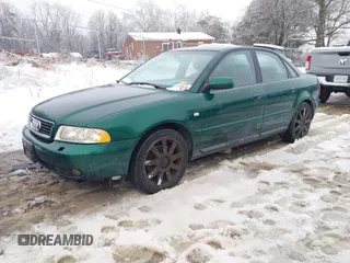 2001 Audi A4 with VIN WAUDC68D51A132263, listed as a IAAI auction lot 41576875 with 143,227 mi miles. Bid and sale history available at carsss.com. Image 2.