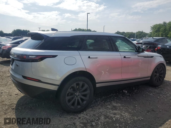 2018 Land Rover Range Rover Velar R-Dynamic SE z VIN SALYL2RV4JA704856, wystawiony jako Copart lot #60850875 z przebiegiem 105 793 mil mil oraz Szkoda całkowita • Salvage title. Historia ofert i sprzedaży dostępna na DreamBid. Obrazek 3.