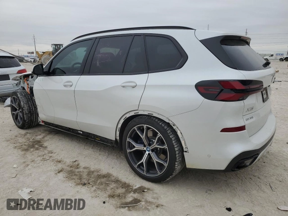 2024 BMW X5 xDrive50e with VIN 5UX43EU08R9S61979, listed as a Copart auction lot 46272895 with 8,303 mi miles and Salvage Title. Bid and sale history available at carsss.com. Image 2.