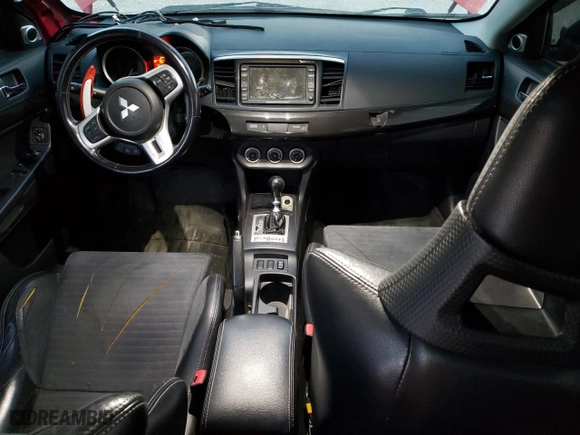 2008 Mitsubishi Lancer Evolution MR with VIN JA3AW56V48U051118, listed as a Copart auction lot 88081275 with 104,461 mi miles and Salvage Title. Bid and sale history available at carsss.com. Image 8.