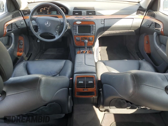 2003 Mercedes-Benz S-Class 4.3L with VIN WDBNG70J73A369311, listed as a Copart auction lot 66428724 with 91,646 mi miles and Clean Title. Bid and sale history available at carsss.com. Image 8.